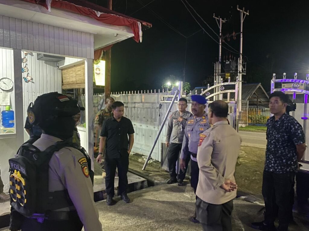 Patroli Show of Force Satgas OMPC II Polda Papua di Nabire, Wujud Kesiapsiagaan Amankan Pilkada Papua Tengah
