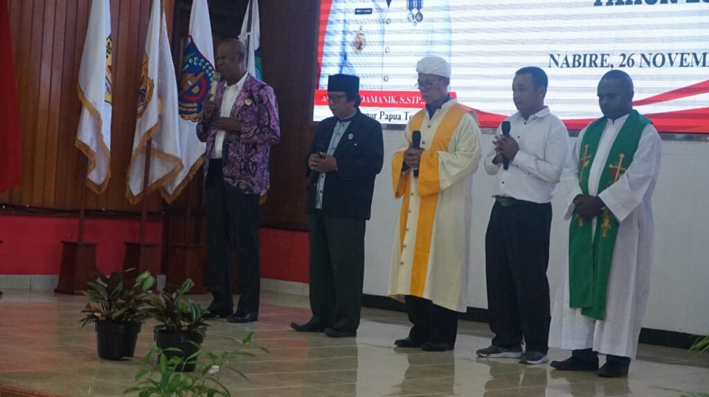 Doa Bersama Warnai Persiapan Pilkada Papua Tengah 2024