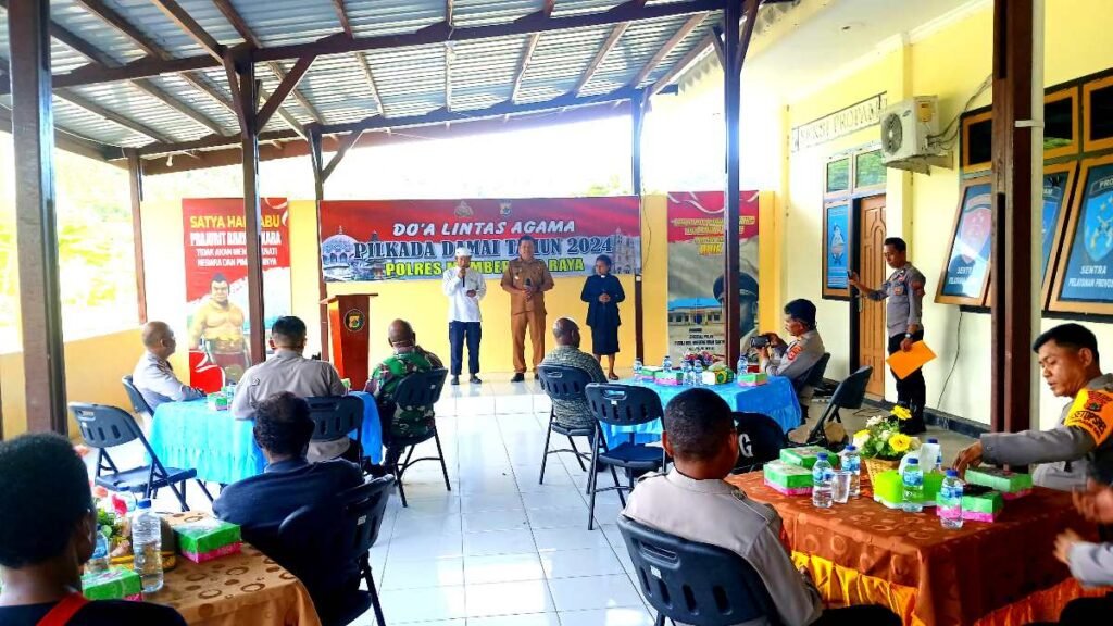 Do’a Lintas Agama Dalam Rangka Pilkada Damai 2024 Di Kabupaten Mamberamo Raya