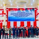 Kasdim 1702/Jayawijaya Hadir Dalam Pelantikan dan Pengambilan Sumpah Janji Anggota DPRD Kabupaten Mamberamo Tengah