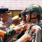 Untuk Pengamanan Natal 2024 dan Tahun baru 2025, Polres Puncak Polda Papua Melaksanakan Apel Gelar Pasukan Operasi Lilin Cartenz 2024