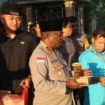 Sinergitas Polri dan Insan Pers Kabupaten Jayapura Diperkuat Oleh Lewat Gerakan Berbagi Takjil