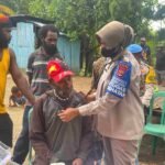 Duet Si-Ipar dan Keladi Sagu Ops Rasaka Cartenz 2025 Polresta Hadir di Kampung Tolikara