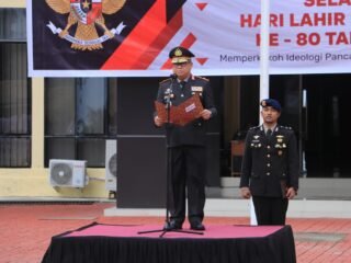 Polda Papua Gelar Upacara Peringatan Hari Lahir Pancasila