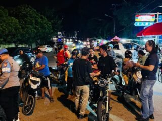 Razia Gabungan Operasi Sikat Cartenz II–2025, Polda Papua Amankan 16 Unit Motor di Jayapura