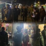 Selalu menjaga kewaspadaaan, polres tolikara kembali gelar patroli jalan kaki pada malam hari di seputaran kota karubaga