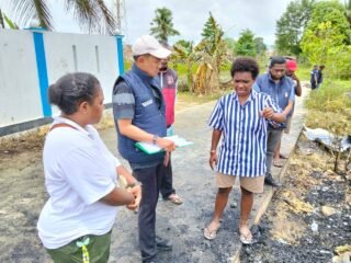 Bidlabfor Polda Papua Laksanakan Olah Tkp Kebakaran Panti Asuhan di Holtekamp