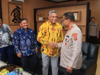 Perkuat Sinergi, Kapolda Papua Jalin Silaturahmi dengan Ketua DPRP Papua Selatan