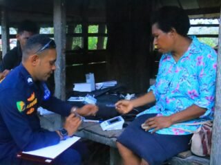 Subsatsgas Keladi Sagu Gelar Pelayanan Kesehatan di Yalimo