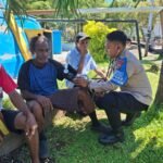 Subsatgas Keladi Sagu Gelar Bakti Kesehatan untuk Warga di Taman Imbi Jayapura