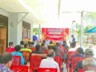 Dukung Pembangunan Papua, Tokoh Adat-Masyarakat Skouw Sae Sepakat Jaga Persatuan