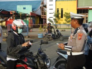 Hari Ketiga Operasi Zebra Cartenz-2025, Polisi Jaring 207 Pelanggar