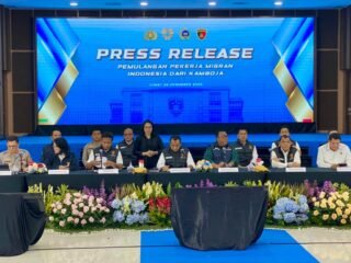 Bareskrim Polri Pulangkan 9 Pekerja Migran Korban TPPO dari Kamboja