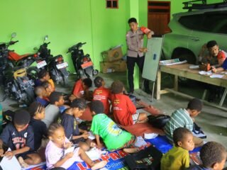 Langkah Kecil, Masa Depan Cerah: Subsatgas Si-Ipar Kenalkan Dasar-Dasar Belajar untuk Anak Yalimo
