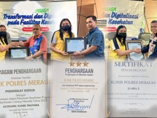 Klinik Pratama Polres Merauke Raih Tiga Penghargaan dari BPJS Kesehatan