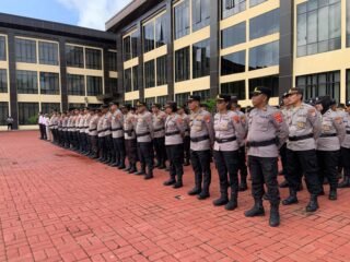 Apel Pagi Gabungan, Kabid Propam Polda Papua Tegaskan Disiplin dan Tanggung Jawab Personel