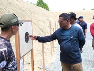 Uji Coba Lapangan Tembak Mapolda Koya Koso, Kapolda Papua Pastikan Fasilitas Sesuai Standar Keamanan
