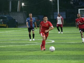 Kapolda Papua Hadiri Pertandingan Minisoccer Spripim vs Bid Propam, Pererat Soliditas dan Kebersamaan Personel