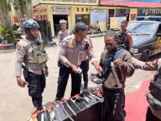 Polres Jayawijaya Intensifkan Patroli, Jaga Kamtibmas Wamena Tetap Kondusif