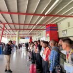 Keberangkatan calon siswa penerimaan Polri Tahun 2026 Pabanrim Jayawijaya