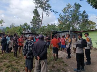 Hadir di Tengah Masyarakat, Polres Jayawijaya Sampaikan Pesan Kamtibmas
