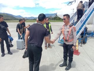Keberangkatan Kaesang Pangarep dari Bandara Wamena Berjalan Aman dan Lancar