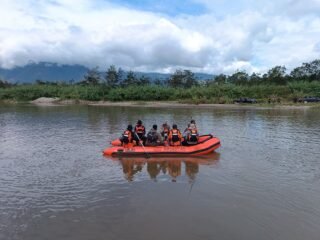 Pencarian Korban Jembatan Gantung Wouma Hari Ke-5, Tim Gabungan Sisir Aliran Sungai