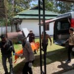 Polres Jayawijaya Intensif Lakukan Pencarian Korban yang Jatuh di sungai Wouma Akibat Jembatan gantung Putus