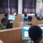 Hari Kedua CAT Akademik Casis Bintara Polres Jayawijaya Berjalan Lancar