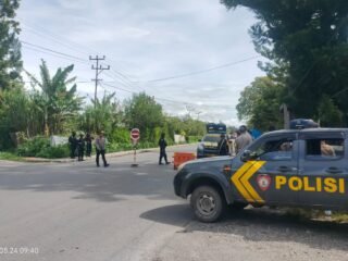Polsek Wamena Kota Gelar Patroli Dialogis Jaga Kamtibmas Kota Wamena