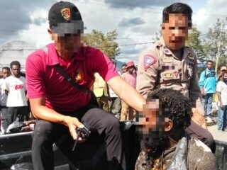 Terduga Pelaku Curanmor Diamankan Jajaran Polsek Wamena Kota
