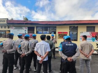 PROPAM POLRES JAYAWIJAYA GELAR GAKTIBPLIN, TEGAKKAN DISIPLIN PERSONEL