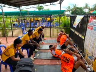 Casis Bintara Polres Jayawijaya Ikuti Uji Kesemaptaan Jasmani dan Antropometri