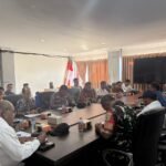 Waka Polsek Wamena Kota Hadiri Rapat Persiapan Penyerahan Lhp Bpk RI