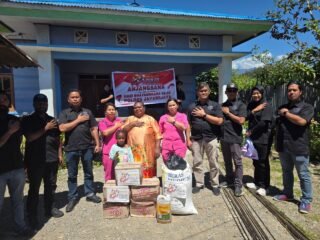 Satresnarkoba Polres Jayawijaya Gelar Anjangsana Kepada Purnawirawan dan Warakawuri Jelang Hari Bhayangkara ke-80