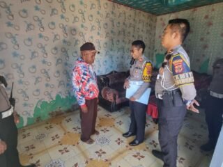 Satlantas Polres Jayawijaya Gelar Anjangsana Kepada Purnawirawan dan Warakawuri Dalam Rangka Hari Bhayangkara ke-80