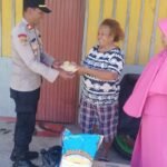 Kasubbag Faskon Polres Jayawijaya Laksanakan Anjangsana Dalam Rangka Hari Bhayangkara ke-80
