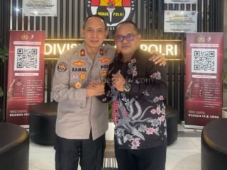 Jalin Silaturahmi, Redaksi Mitramabespolri.com Bertemu Brigjen Pol Drs, AM Kamal di Markas Besar Polri
