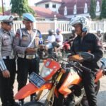Bangun Keteladanan dari Internal, Bid Propam Polda Papua Gelar Operasi Gaktibplin Kendaraan Personel