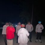 Kapolsek Kelila Pimpin Patroli Malam, Ajak Warga Jaga Kondusivitas Kamtibmas