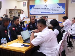 Audit Kinerja Itwasum Polri Tahap II 2026 Hari Ketiga Berlangsung di Polda Papua