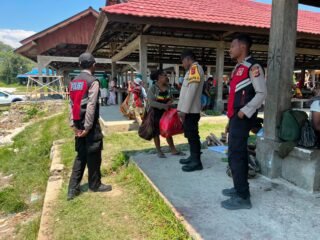 Polres Mamberamo Tengah Perkuat Patroli di Pasar dan Objek Vital Kobakma