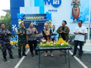 Polda Papua Hadiri Ramah Tamah HUT ke-64 TVRI, Sinergi Media Terus Dijaga