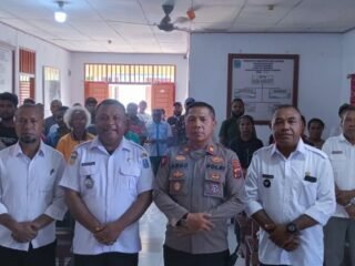 Cegah Karhutla Meluas, Polres Biak Numfor Ajak Warga Babrinbo Jaga Lingkungan