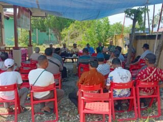 Pos Polisi Karya Bumi Kembali Beroperasi, Polsek Nimboran Dekatkan Pelayanan Keamanan kepada Masyarakat