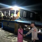 Patroli Malam Polsek Kelila Sasar Pasar, Pastikan Kamtibmas Tetap Kondusif