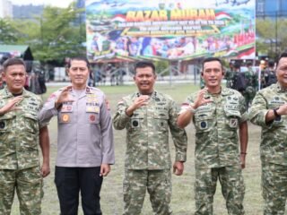 Wakapolda Papua Hadiri Bazar Murah HUT Ke-81 TNI, Pererat Kebersamaan TNI-Polri