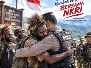 Sejumlah Individu dari Kelompok Bersenjata di Papua Kembali ke NKRI Sepanjang 2026