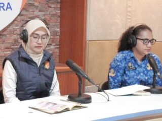 Polisi Menyapa di RRI Jayapura, Polda Papua Ajak Masyarakat Berani Laporkan Kekerasan terhadap Perempuan dan Anak