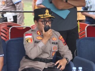 Polres Yapen Gelar Simulasi Sispamkota, Pastikan Kesiapan Hadapi Gangguan Kamtibmas